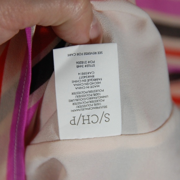 CAbi Stripe Tank Size Small #3448 London Calling - Picture 6 of 8